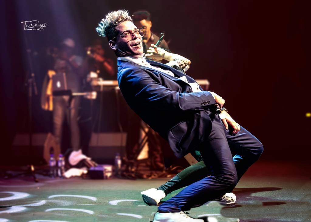 Bilde fra en salsakonsert med El Noro y Promera Clase på Riksscenen